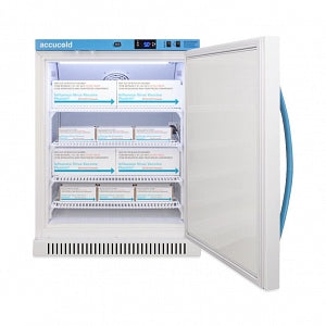 Accucold Under-Counter Pharmacy Refrigerators - Pharmacy-Vaccine Refrigerator, 6 Cubic Feet, Solid Door - ARS6PV