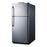 Summit 20.4 Cu. Ft. Stainless Steel Refrigerator-Freezer - 20.4 cu. ft. Refrigerator-Freezer, Stainless Steel - BKRF21SS