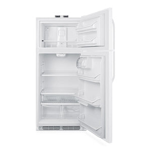 Summit 20.4 Cu. Ft. White Refrigerator-Freezer - 20.4 cu. ft. Refrigerator-Freezer, White - BKRF21W