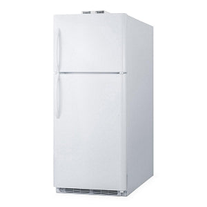 Summit 20.4 Cu. Ft. White Refrigerator-Freezer - 20.4 cu. ft. Refrigerator-Freezer, White - BKRF21W