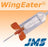 Fresenius USA JMS WingEater Fistula Needles - JMS WingEater Fistula Safety Needle, 15G x 1" - 820-2531-33