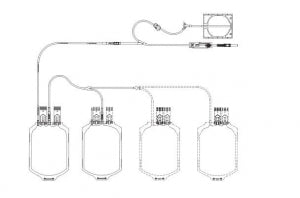 Fenwal Double Blood-Pack Units without Filters - Single Blood Pack Unit with CPDA-1 SOL - 4R3613