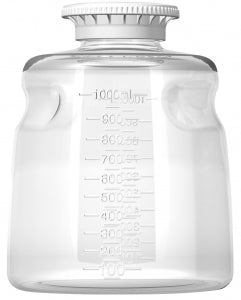 Foxx Life Sciences Non-Sterile Polystyrene Bottles - BOTTLE & CAP, 1000ML, POLYSTYRENE, NON-STRL - 116-6001-RLS