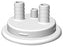 Foxx Life Sciences VersaCap 83mm Caps & Adapters - ADAPTER, BARB MLD, VCAP 83, 1/2" HB&VENT X2 - 205-5002-RLS