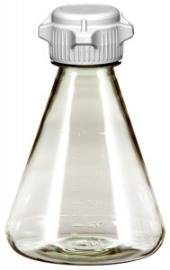 Foxx Life Sciences EZclear Erlenmeyer Flasks - FLASK, PC, 1L, FLAT BASE, VERSACAP 50 - 248-4131-OEM