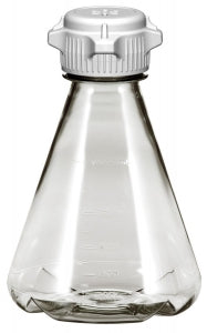 Foxx Life Sciences EZclear Erlenmeyer Flasks - FLASK, PC, 1L, BAFFLE, VERSACAP 50, STERL, VEN - 248-4242-OEM