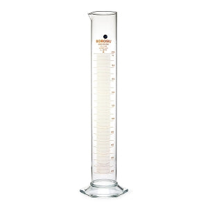 Foxx Life Sciences Borosil Graduated Measuring Cylinders - Borosil Graduated Measuring Cylinder with Hexagonal Base, USP Class A, 2000 mL, 4/Case - 3026030A