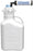 Foxx Life Sciences VersaCap Adapters - EZWASTE CARBOY, 5L, HDPE, VC83B, 6 PORT, 1/8" - 332-2412-OEM