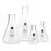 Foxx Life Sciences Borosil Narrow Mouth Erlenmeyer Flasks - Borosil Narrow Mouth Graduated Conical Erlenmeyer Flask, 1000 mL - 4980029