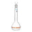 Foxx Life Sciences Borosil Clear Wide Mouth Volumetric Flasks - Borosil Clear Wide Mouth Volumetric Flask with I / C Stopper, 200 mL - 5647020A