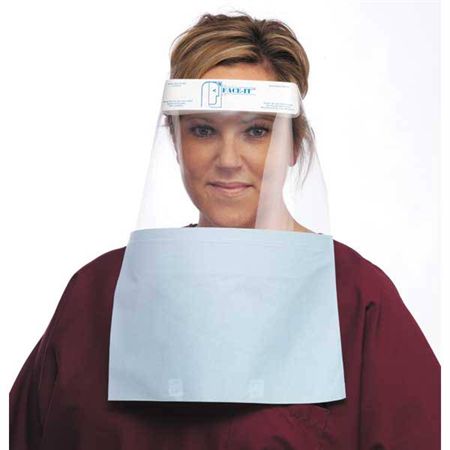 Face Shield with Drape