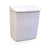 Feminine Hygiene Receptacles Feminine Hygiene Receptacle, White Metal