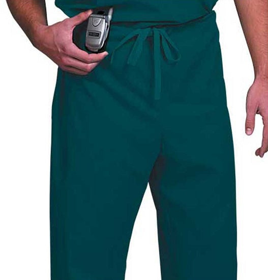 Unisex Fashion Poplin Fashion Scrub Pants Fir Green