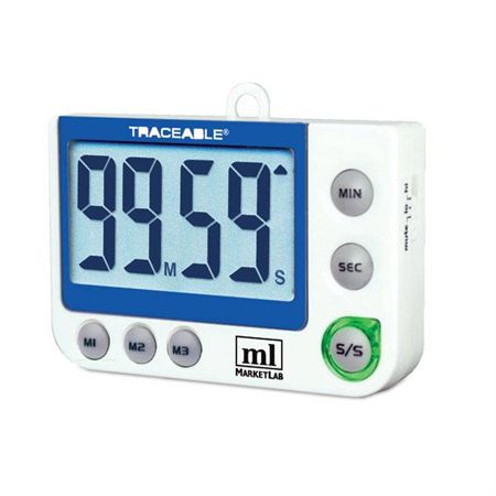 Flashing LED Alert Big-Digit Alarm Timer Traceable Flashing LED Alert Big-Digit Alarm Timer