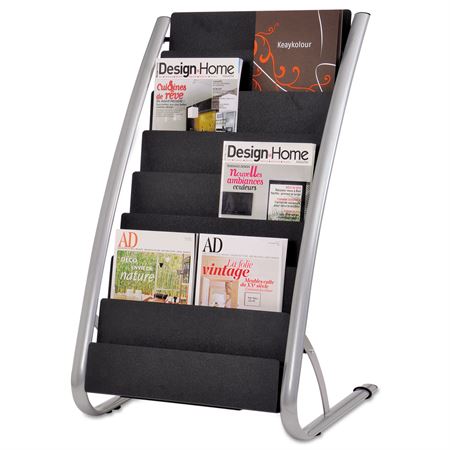 Floor Literature Display Racks Literature Floor Display Rack - Holds 400 Sheets