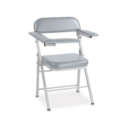 Folding Blood Draw Chair with Flip Arm Folding Blood Draw Chair with Flip Arm - CAL133 - 27.5"W x 28.5"D x 43"H