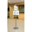 Free-Standing Document Display Free-Standing Document Display - 20.375"Dia x 72.438"H