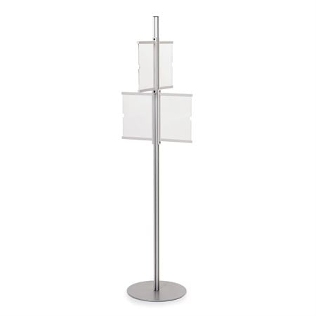 Free-Standing Document Display Free-Standing Document Display - 20.375"Dia x 72.438"H