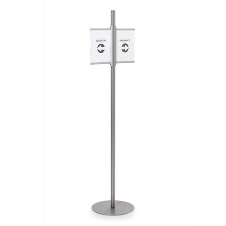 Free-Standing Document Display Free-Standing Document Display - 20.375"Dia x 72.438"H