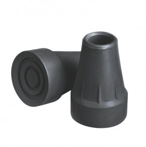 Medline Guardian 7/8" Super Crutch Tip - Guardian Super Crutch Tips, Black, 7/8" - G00841