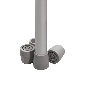 Medline 3/4" Guardian Utility Tips - Utility Tip, Gray, 3/4 inch - G01182