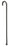 Medline Traditional Wooden Canes - Wood Cane, Mahogany, 7/8" x 36" - G05390M