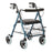 Medline Guardian Deluxe Rollators with 8" Wheels - Guardian Rollator, Deluxe, Aluminum, Blue - G07887B