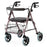 Medline Guardian Deluxe Rollators with 8" Wheels - Guardian Rollator, Deluxe, Aluminum, Rose - G07887R