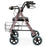 Medline Guardian Deluxe Rollators with 8" Wheels - Guardian Rollator, Deluxe, Aluminum, Rose - G07887R