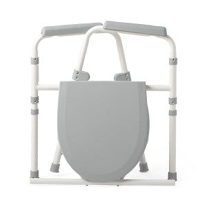 Medline 3-in-1 Folding Commodes - 3-in-1 Folding Steel Commode, 350 lb. Weight Capacity - G1-200X1