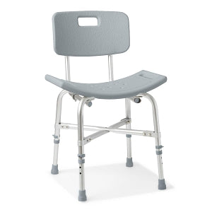 Medline Shower Chair with Back - SHOWER CHAIR, BARIATRIC, WITH BACK - G2-102BX1