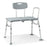 Medline Transfer Bench with Back - Knockdown Transfer Bench, 400 lb. Weight Capacity - G3-100KBX1