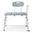 Medline Transfer Bench with Back - Knockdown Transfer Bench, 400 lb. Weight Capacity - G3-100KBX1