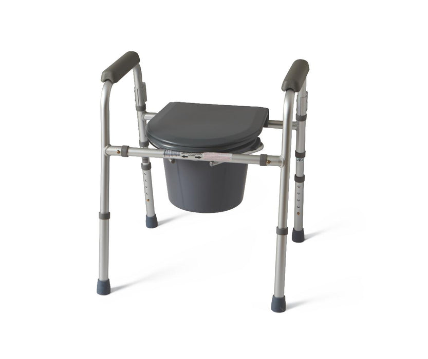 Folding 3-In-1 Commode