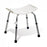 Medline Easy Care Shower Chair / Stool - Easy Care Knockdown Shower Chair / Stool without Back, 250 lb. Weight Capacity - G30403