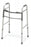 Medline Two-Button Folding Walkers without Wheels - Guardian Two-Button Adult Walker, Folding, Palm Release, EZ-Care - G30755P