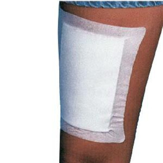 MPM Medical WoundGard Bordered Gauze Dressing, Non Sterile 6" x 8" with 4" x 6" Pad - 120 Per Case