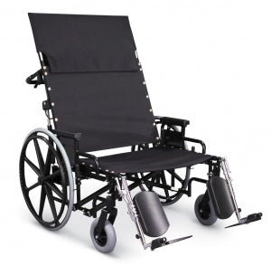 Gendron Regency Bariatric Reclining Wheelchairs - Regency XL 2000 Bariatric Reclining Wheelchair with 700 lb. Capacity, Desk-Length Arms, 24" W x 20" D - 6724-20