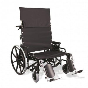 Gendron Regency Bariatric Reclining Wheelchairs - Regency XL 2000 Bariatric Reclining Wheelchair with 850 lb. Capacity, Full-Length Arms, 28" W x 22" D - 6828-22-62-78-27-8