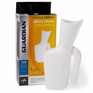 Medline Retail Packaged Female Urinals - Guardian Female Urinal, Ounces and cc Measurements - G901-PC