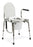 Medline Drop Arm Commodes - Plain Drop Arm Commode, 300 lb. Weight Capacity - G98202