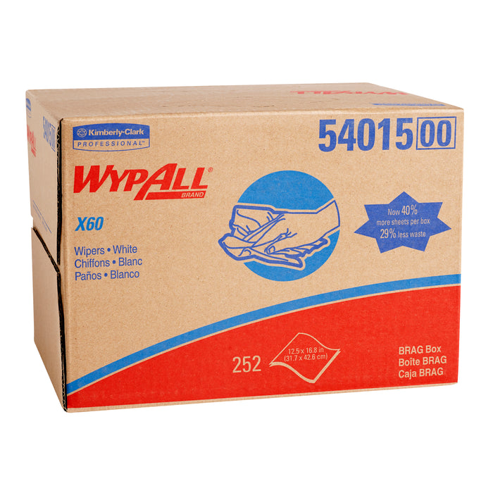 Kimberly Wypall X60 Resuable Wiper - Wypall X60 Reusable Wipes, Teri Brag Box - 54015