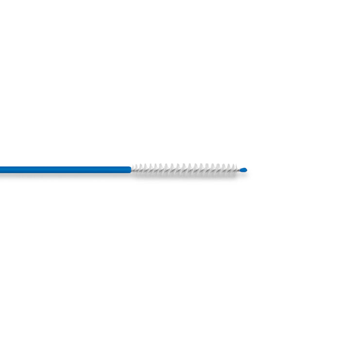 Key Surgical Acrylic-Tip Brushes - Channel Cleaning Brush with Acrylic-Tip Bristles, Blue Nylon Rod, 18" x 0.250" - AT-18-250-50