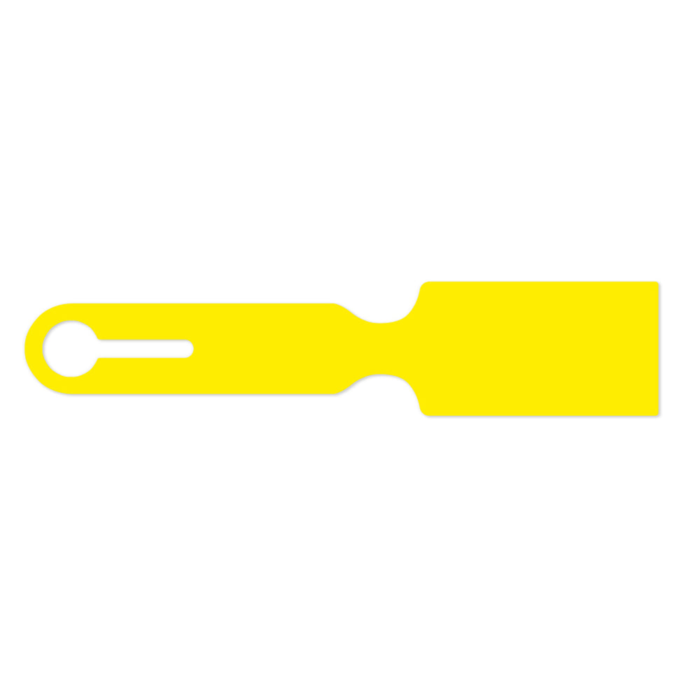 Key Surgical One-Loop Tags - TAGS, ONE-LOOP, YELLOW, 9.25" X 2" - PL-205