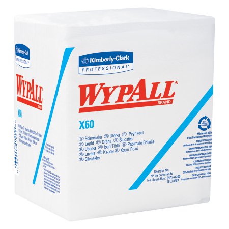 Kimberly Clark WypAll Wipers - WIPER, WYPALL, REINFORCED, 12.5"X14.4"W - 34865