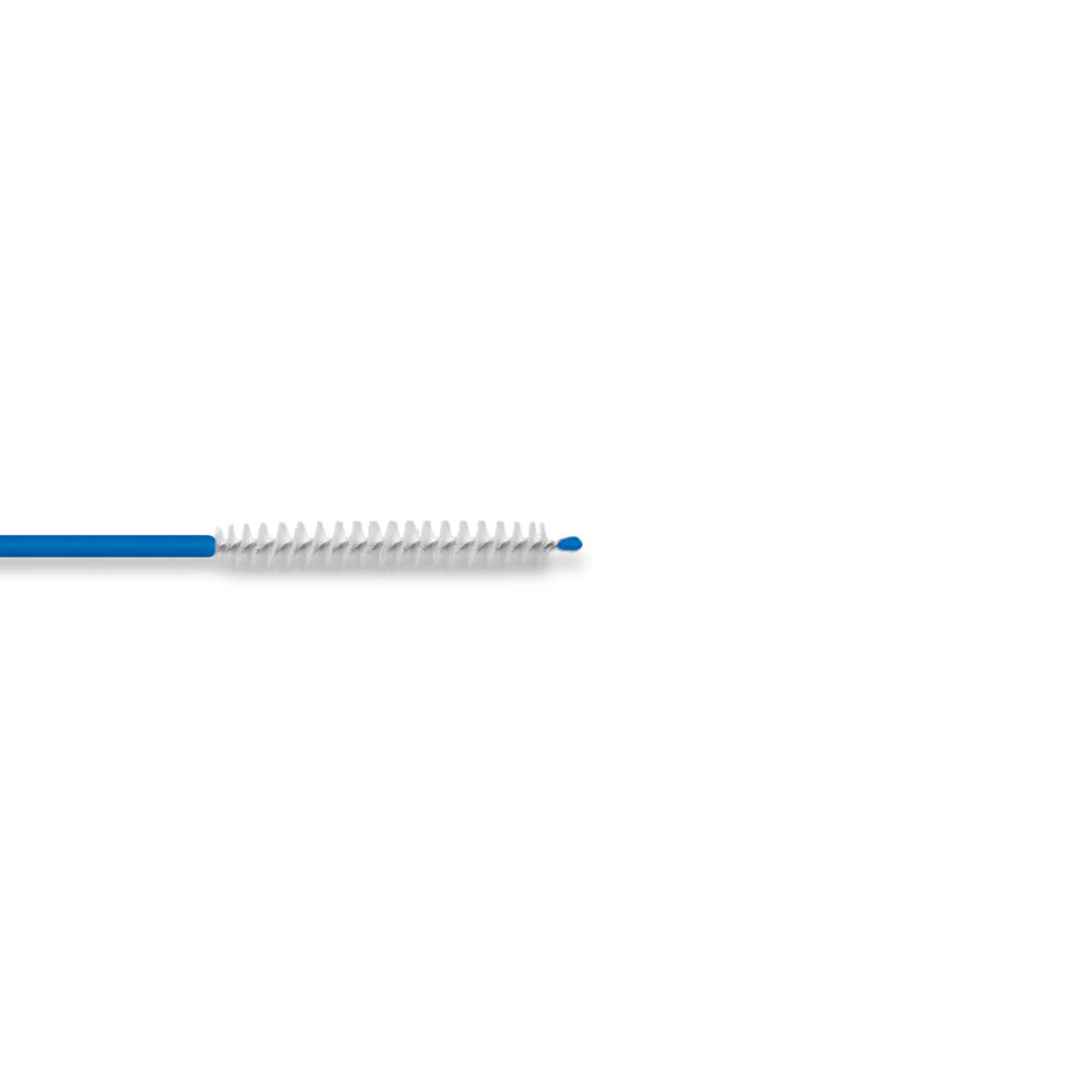 Key Surgical Acrylic-Tip Brushes - Channel Cleaning Brush with Acrylic-Tip Bristles, Blue Rod, 12" x 0.276" - AT-12-276