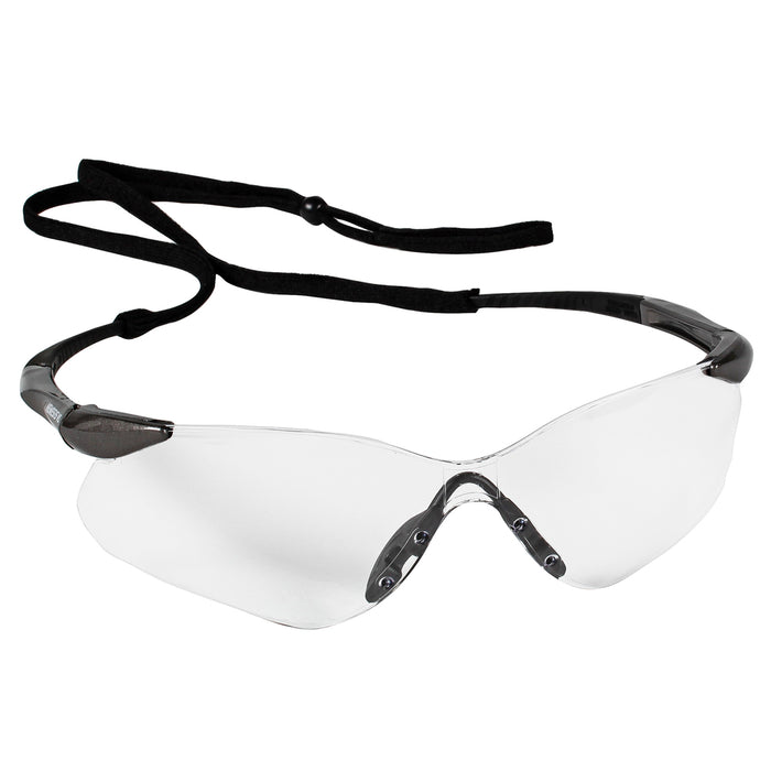 Kimberly-Clark Corp Nemesis VL Safety Eyewear - Nemesis Safety Glasses with Neck cord, Clear Antifog Lens - 29111