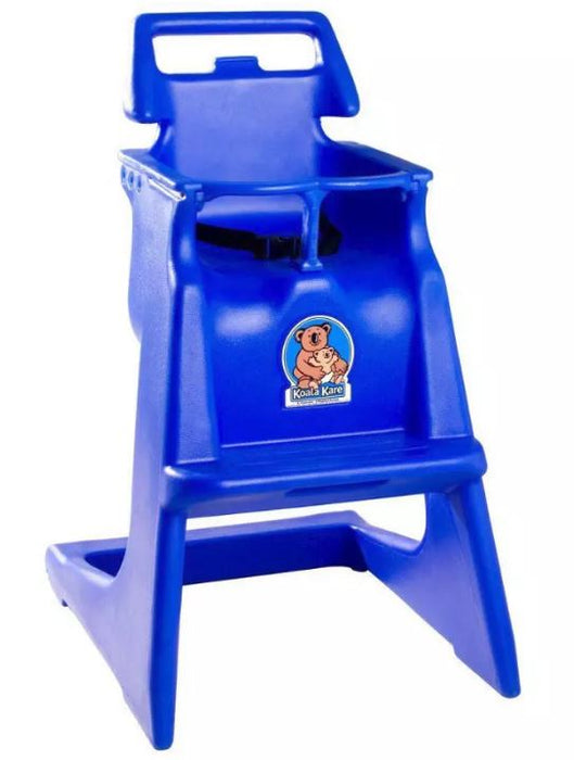 Koala Plastic Classic High Chair - Plastic Classic High Chair, Blue, 33-3/4" - KB103-04