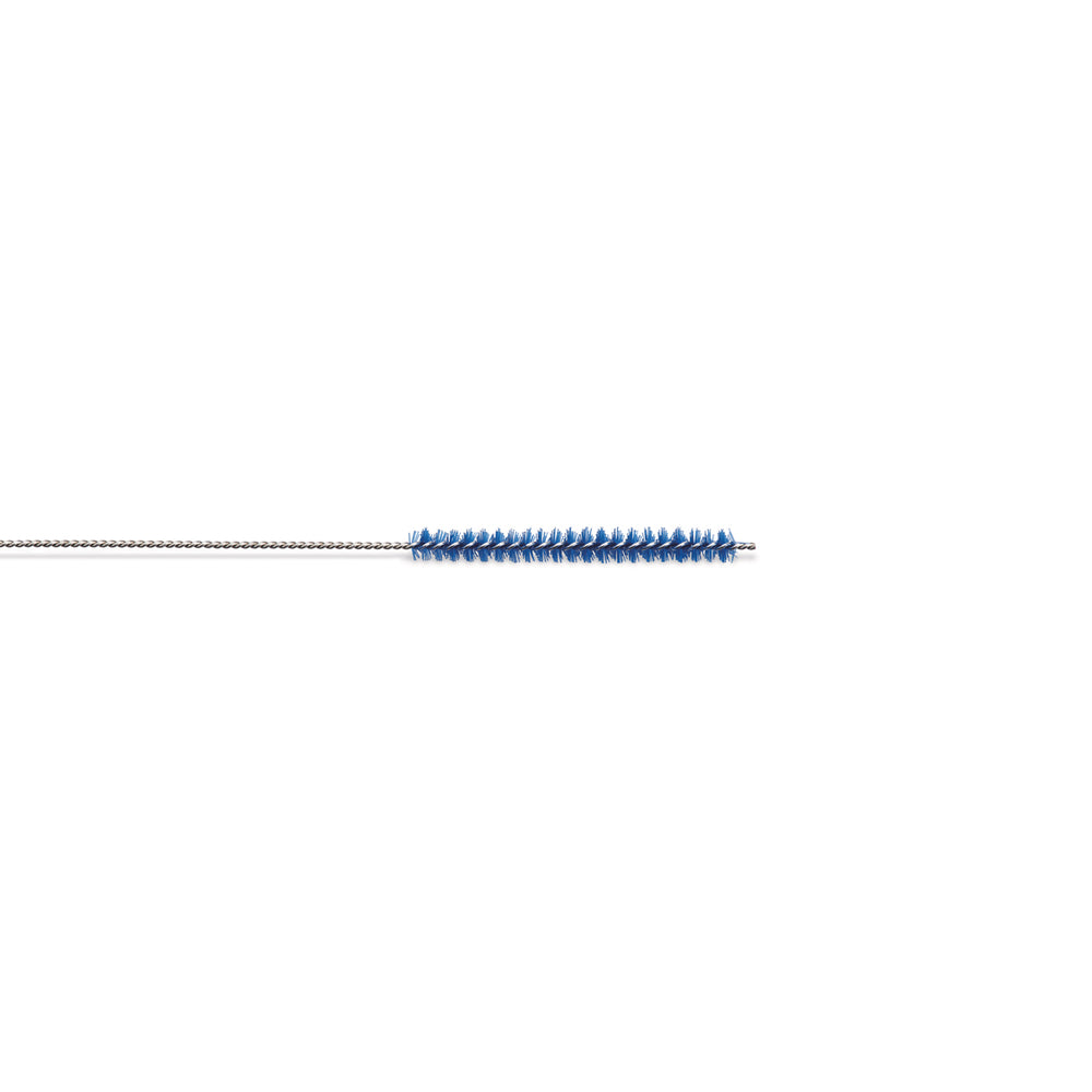 Key Surgical Polypropylene Cleaning Brushes - Stainless Steel Cleaning Brush with Polypropylene Tip, 16" Long with 1" Bristle Area, 7 Fr (2.2 mm) - PP-16-087