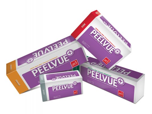 Kerr Corporation PeelVue+ Sterilization Pouches - PeelVue Sterilization Pouch, Purple, 3-1/4" x 12" - 31626